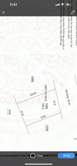 Bán đất Trường Ân , gần quốc Lộ 22b 11x18,6m tc 100 Giá 90tr.m tl Lh 0937496811