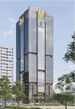 cho thuê văn phòng dt 650m2 1 sàn the marc trần thái tông