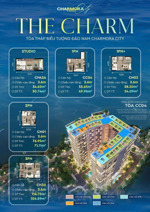 căn hộ cao cấp charmora city nha trang. ốc đảo ven sông của cđt sun group, giỏ hàng nội bộ. full ck