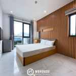 cho thuê căn hộ có ban công - rộng 28m2 - đường cách mạng tháng 8 .quận 3