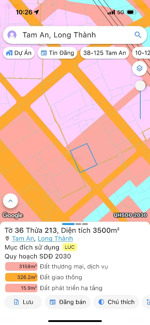 do cần tiền làm ăn, cần bán lô đất hơn 3500m2 xã tam an giá tốt nhất thị trường. lh: 