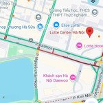 80 tỷ, dt 130m2, mt 11m, sổ a4, nhà mặt ngõ đào tấn, ba đình, ngõ thông, kinh doanh, ô tô tránh