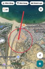 bán đất biển khu suối cả, nhơn lý, quy nhơn diện tích 120m2, ngang 6m, giá 25 triệu/m2