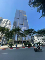 bán tòa nhà kinh doanh mặt phố xuân thủy, cầu giấy, 400m2 x 9 tầng, thang máy, sổ đỏ cc.