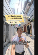 nhà phú nhuận - gần nguyễn văn trỗi - dt: 44m2 - hẻm xe hơi - khuôn đất vuông - chỉ hơn 7 t.oii