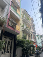 quận 3, vị trí kd sầm uất lê văn sỹ_trần quang diệu, 4 tầng, 50m2, hẻm 6m 1 trục, 12.3 tỷ