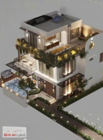 bán nhanh biệt thự chuẩn resort 300m2, 3 tầng, 14 tỷ, gara ô tô, hồ bơi, thới tam thôn, hóc môn