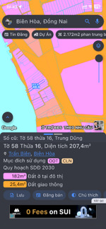 bán lô đất 200m2 mặt tiền đường cmt8 view sông đồng nai p-quyết thắng cũ, trấn biên mới full thổ