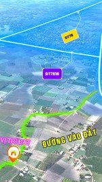 bán đất tân hưng, tân châu, tây ninh - gần hồ dầu tiếng - ql