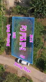 bán cặp đất ngang 20m gần ngã 3 bàu đồn - đã tách lô, tiềm năng xây trọ cao