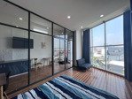 cho thuê căn 1pn full nội thất - cửa sổ lớn suốt phòng, ban công thoáng mát
