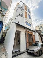 hẻm xe tải k.doanh nguyễn gia trí & xvnt | 5 tầng + st 40m2 ngang 5.6m | full nội thất | 7.36t tl