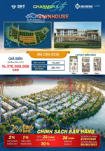 căn nhà phố liền kề d335 trục đường d3 gần sông giá cđt sun group - charmora city chỉ 14tỷ370tr