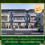 ra mắt nhà phố tuyến 1 đại lộ bắc nam vsip- lê hồng phong kéo dài