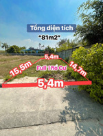 1 lô đất, giá tốt phước an, nhơn trạch, đồng nai diện tích 81m2 full thổ cư ngang 5m
