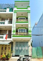 bán nhà mt đường nhưạ 12m bình phú 2, 4mx7m, 3.5 tấm, nhà mới!