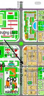 bán đất hud nhơn trạch nhóm 3 l01 mặt tiền huỳnh thúc kháng 47m 90m