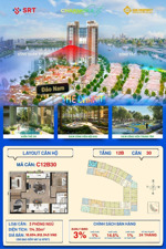 căn góc 3pn ch30 toà the charm - charmora city - sun nha trang view pháo hoa - view sông giá cđt