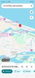 bán đất 2 mặt tiền gần biển an bàng - hội an- đà nẵng