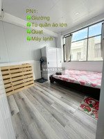 phòng đầy đủ nội thất bình thạnh, 2pn+1 p. bếp ,giá chỉ 6x