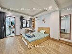 studio balcony 40m2 - full tiện nghi, thang máy, máy giặt riêng - ngay bùi đình túy