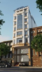 toà nhà văn phòng phố tại nguyễn đình hoàn, 155 tỷ, 196m2, 8 tầng, mặt tiền 7.6m