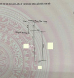 bán đất 176 phan chu trinh, 8,7 tỷ, 121 m2, pháp lý đầy đủ, huế