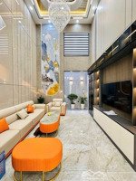 nhà mới 5 tầng 75m2 full nội thất, hẻm xe hơi thông đường thạnh xuân 25 quận 12 gần chợ thạnh xuân