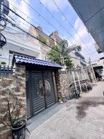 nhà tô ký, ngay cvpm quang trung, 100m2 5x20, 2 tầng 4pn, hẻm ô tô, nhỉnh 5 tỷ