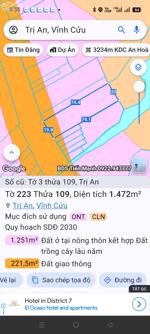 Bán 1,5 sào mặt tiền 768 Vĩnh Cửu