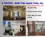chính chủ mặt bằng vp 50m2 chỉ 15tr - trần quốc toản q3