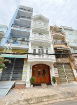 nhà mặt tiền phố ẩm thực q6 - 4 tầng - đường 12m - có dòng tiền - kdc cao tầng