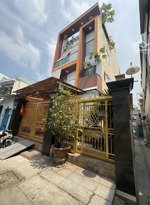 biệt thự phú lâm quận 6 - dt 144m2 - ngang 7m5 nở hậu 10m - 4 tầng - sát mặt tiền - hẻm thông