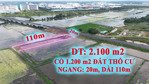 2.100 m2 thổ cư mặt tiền hcm đức hòa, cách kcn 500m, liền kề tt hành chính mới tây ninh giá rẻ