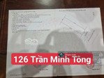 bán đất 126 trần minh tông trục kinh doanh sầm uất, sát nguyễn sinh sắc, đường 7m5 đông nam