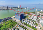 giá tốt 4,5 tỷ/73m2! căn hộ 2 phòng ngủ view đẹp: vịnh đà nẵng, núi sơn trà và cửa sông hàn