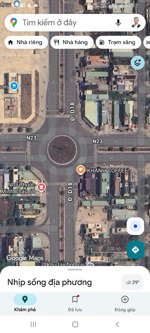 bán lô đất 5 x 25m mặt tiền đường n23 và d18 ngay vòng xoay tđc lộc an - bình sơn. long thành