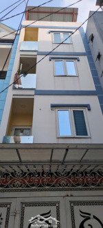 hẻm nhựa gần 5m xe hơi ngủ nhà ngay ngã tư quang trung & phạm văn chiêu 4 tầng 10 phòng trọ