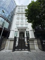 bán toà vp nguyễn bá khoản cầu giấy,80m2 34tỷ 9t thông sàn có hầm,phân lô bàn cờ đi bộ ra mặt phố