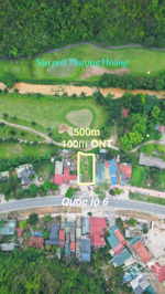 chính chủ cần thanh khoản lô 500m cạnh sân gof phượng hoàng tại lâm sơn, lương sơn hb