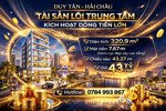 duy tân hải châu
tài sản lõi trung tâm kích hoạt dòng tiền lớn
diện tích: 320,9 m