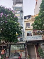 cho thuê nhà nguyễn đình hoàn 6 tầng thang máy, thông sàn, ô tô tránh