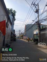 bán đất mặt tiền kinh doanh đường gò cát phú hữu q9