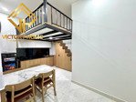 cho thuê căn hộ gác lửng cao trần quý cáp, bình thạnh - gần nhiều trường đại học