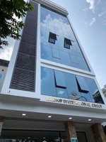 cho thuê tòa văn phòng mặt phố trần duy hưng 7 tầng 1 hầm - pccc đầy đủ - thông sàn _ giá thỏa thuậ