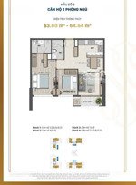 chính chủ bán căn 2pn 64m2 lọt lòng, view nội khu, tầng trung, giá 6 tỷ đã bao gồm vat