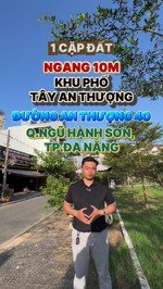 bán cặp đất 140m2 - an thượng 40 - gần biển mỹ khê - xây lưu trú cao cấp view công viên