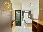 cho thuê căn hộ studio ban công lê quang định, bình thạnh tòa nhà mới - hầm xe - thang máy - bảo vệ