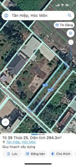 bán đất mặt tiền đường tân hiệp 18a - 273m2 full thổ cư