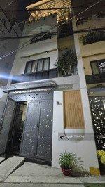 1 trục phan huy ích - hẻm xe hơi thông - ngang bề thế 5m - 4 tầng - chỉ 7,99 tỷ